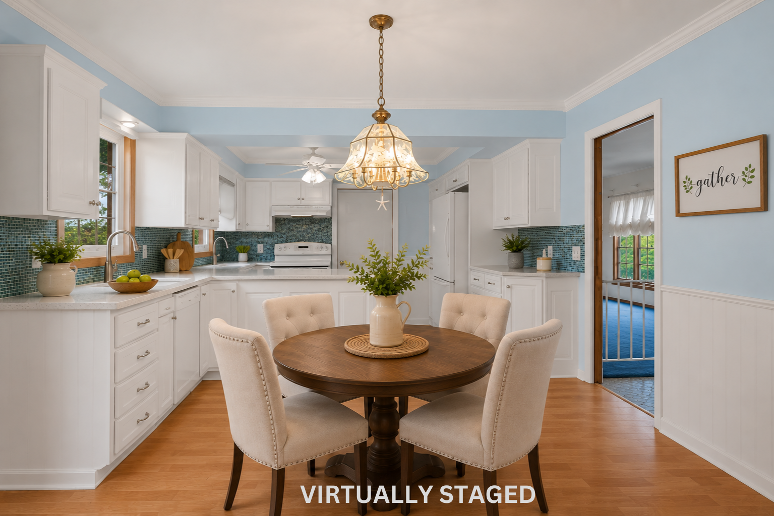Eat In Kitchen ' VIRTUALLY STAGED"