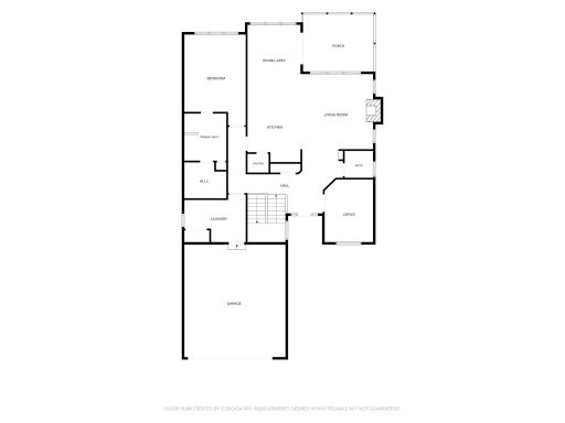 Main floor floor plan