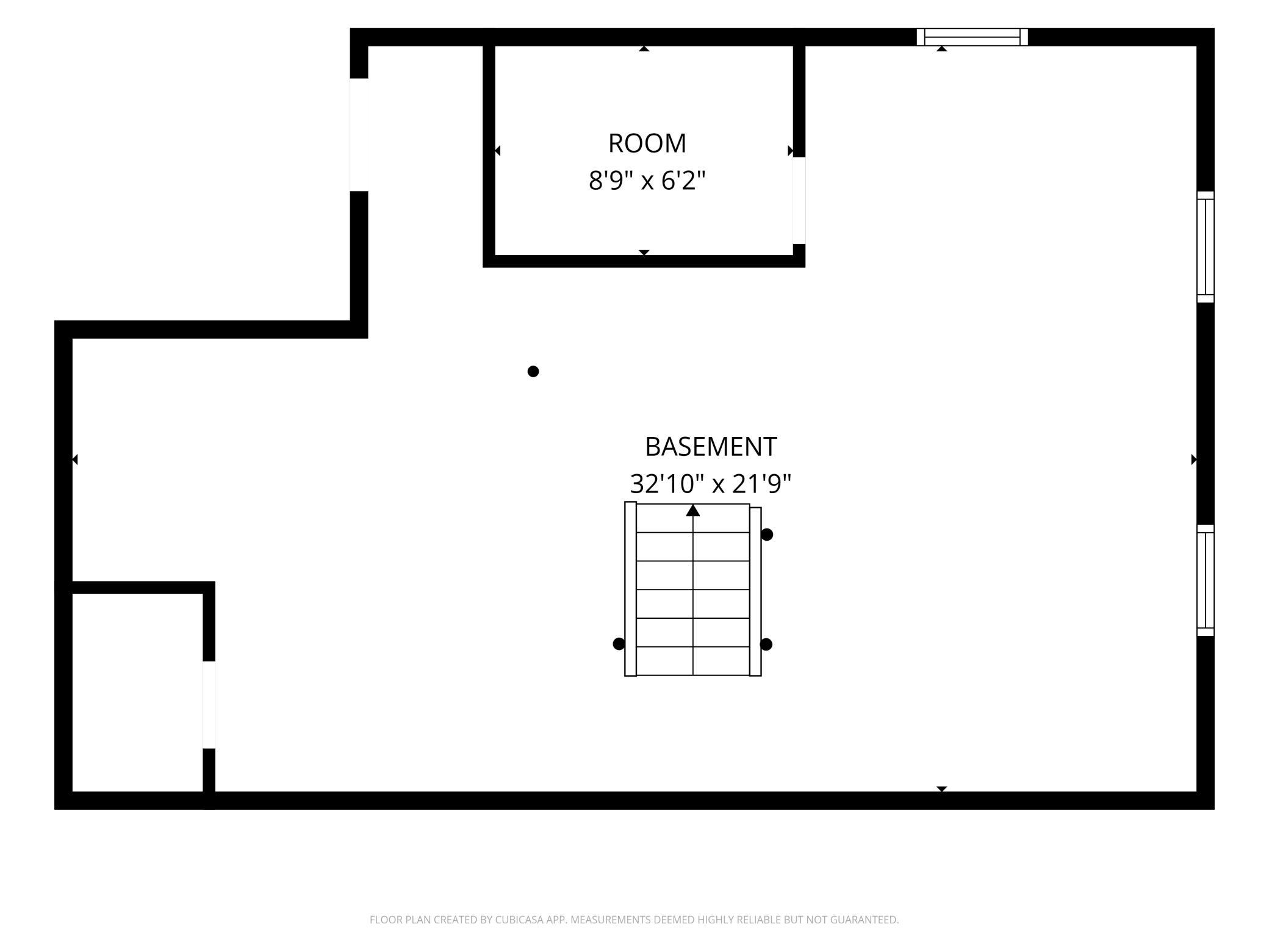 Basement floor plan