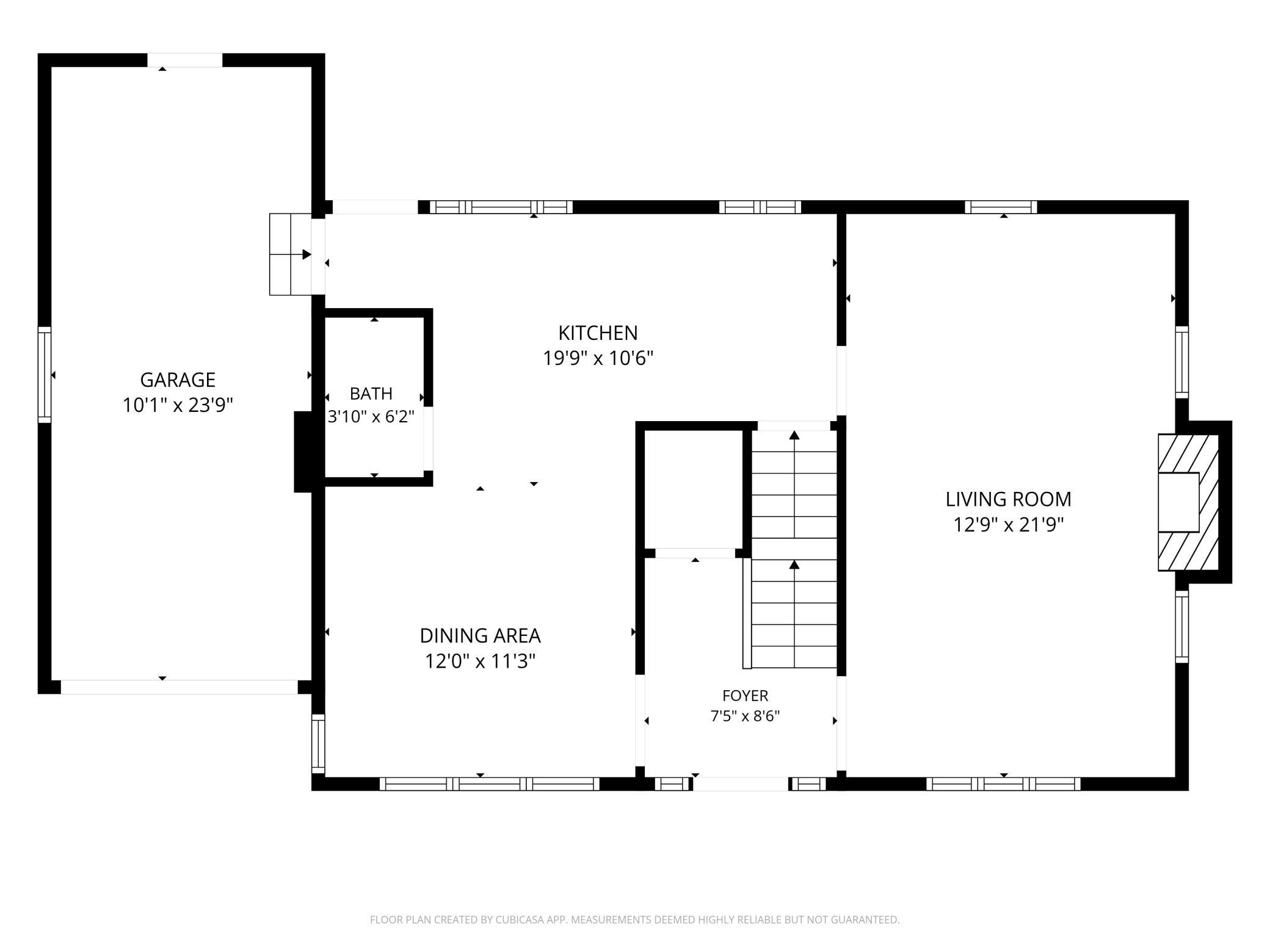 Main floor floor plan
