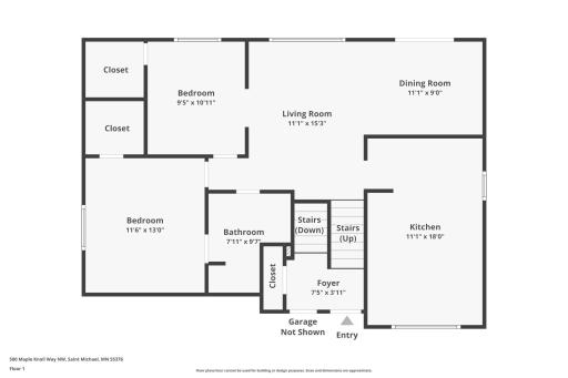 500 Maple Knoll Way NW, Saint Michael, MN 55376