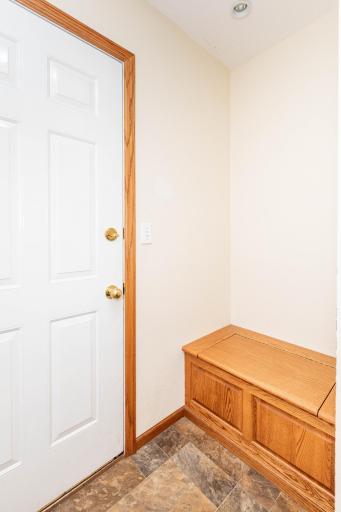 Mudroom to garage