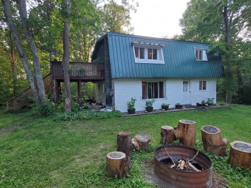 home and fire pit