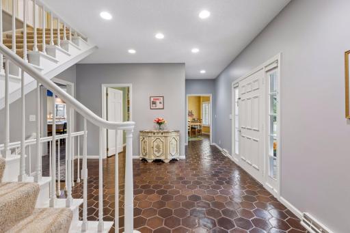Spacious front foyer