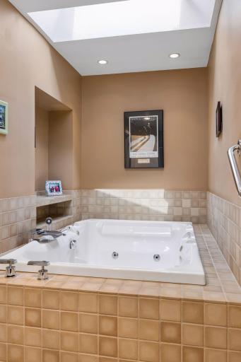 Primary separate jetted tub