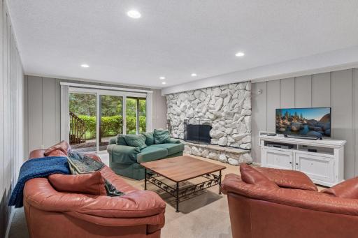 Lower level family room