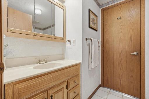 Main floor bathroom