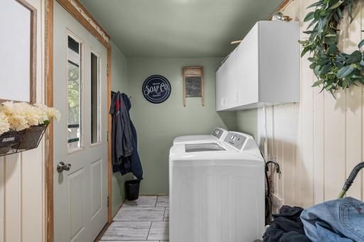 Main floor laundry