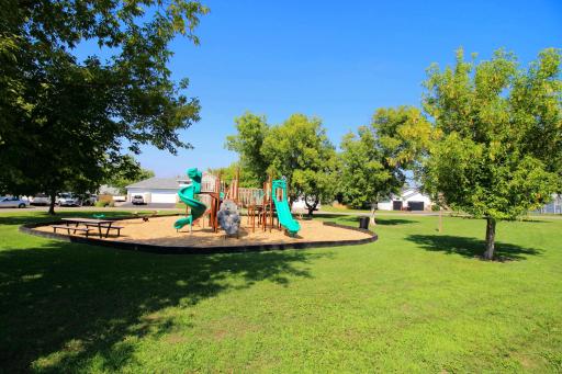 Enjoy the expansive green spaces and park