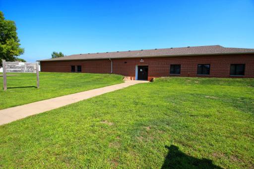Community center for use by all the area residents