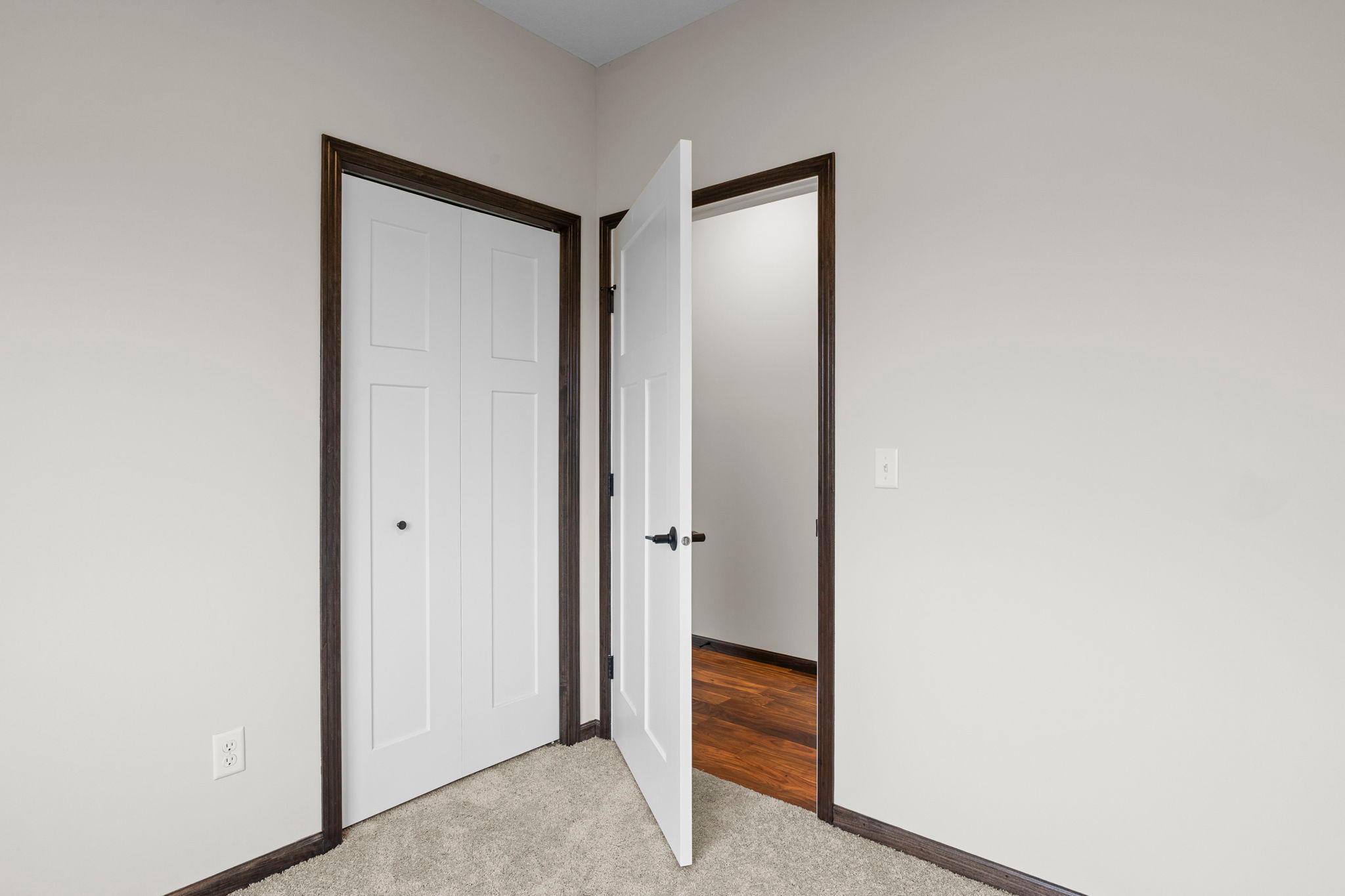 First Bedroom/closet