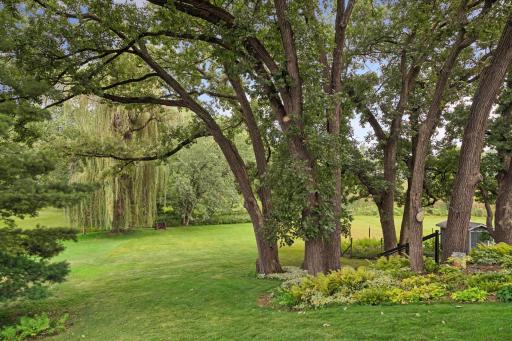 With towering trees, a large lawn and beautiful gardens, this is an enchanting place to spend the day.