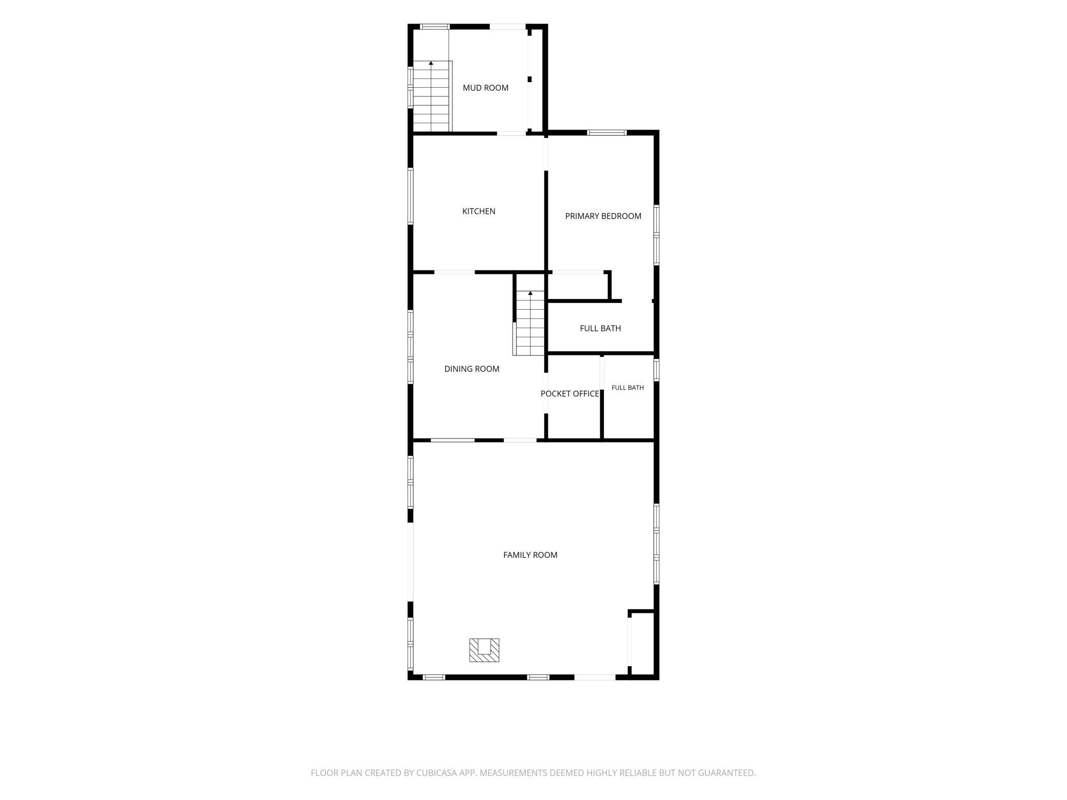 Main Level Floor Plan