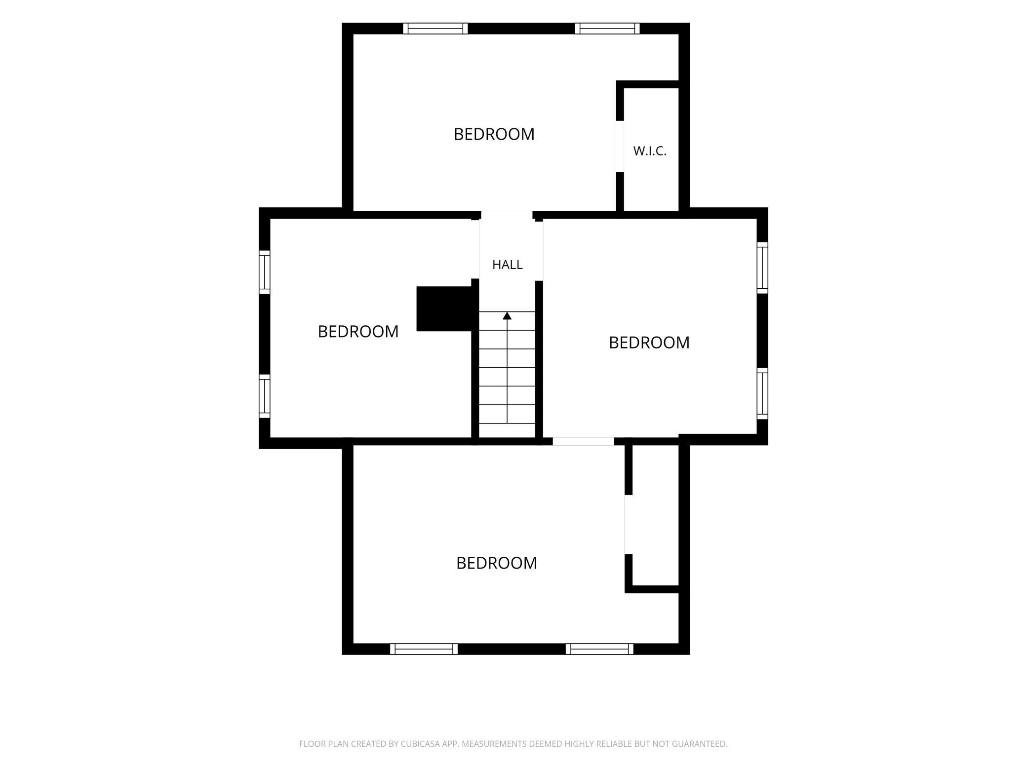 Upper Level Floor Plan