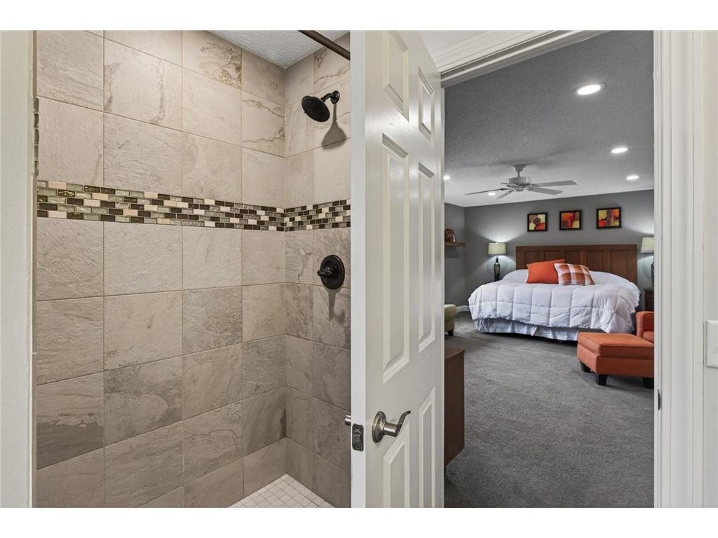 Custom tile shower