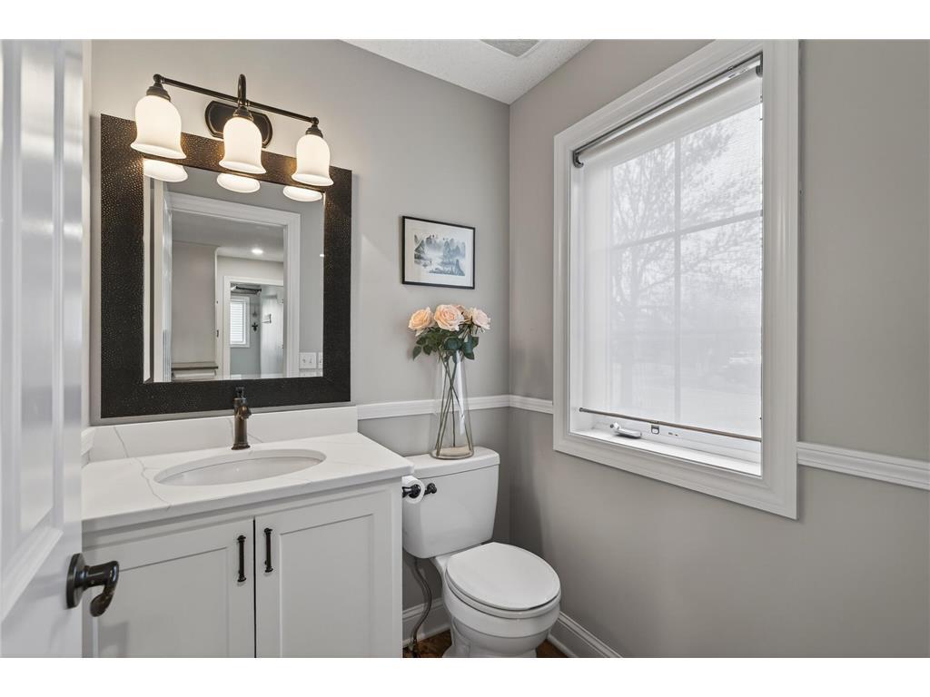 Main floor powder bath