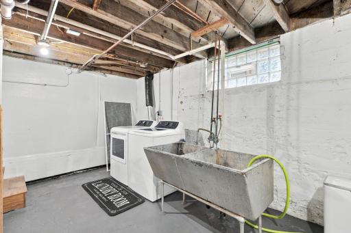 Then there's the basement. Walk down expecting the usual Saint Paul dungeon, and you won't find it. New glass block windows fill it with natural light.