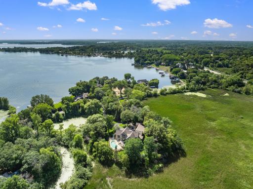 Lakefront provides easy access to Lake Minnetonka via Browns Bay.