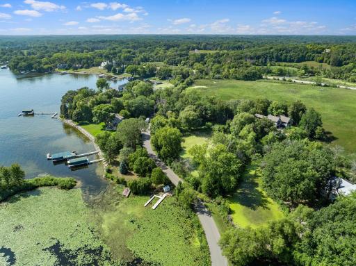 Lakefront provides easy access to Lake Minnetonka via Browns Bay.