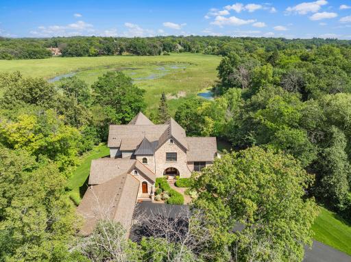 A private oasis set on more than three acres of serene, secluded grounds.