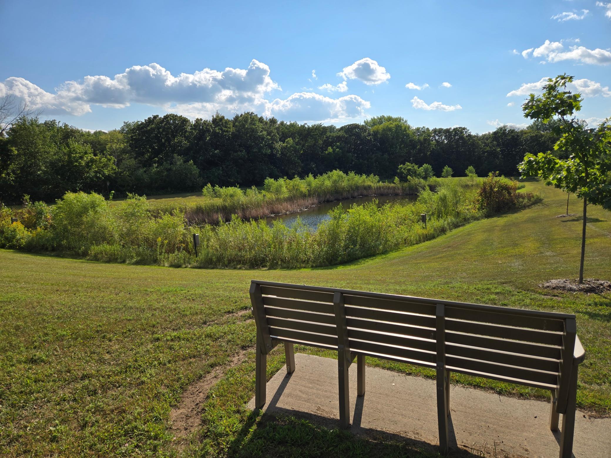 Enjoy Sunsets Over the Neighborhood Pond From The Best Seat in the neighborhood!