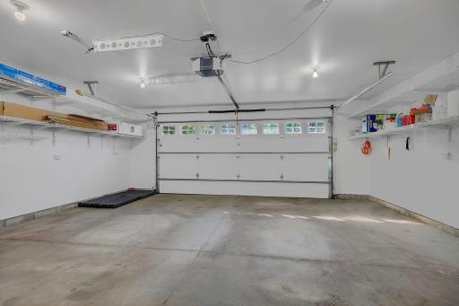 Heated, Insulated, Finished Garage