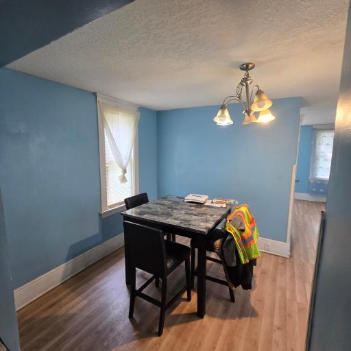 Dining space.