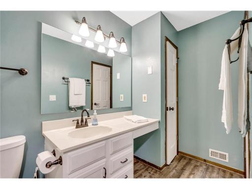 Refreshed upper-level bathroom with newer tub!