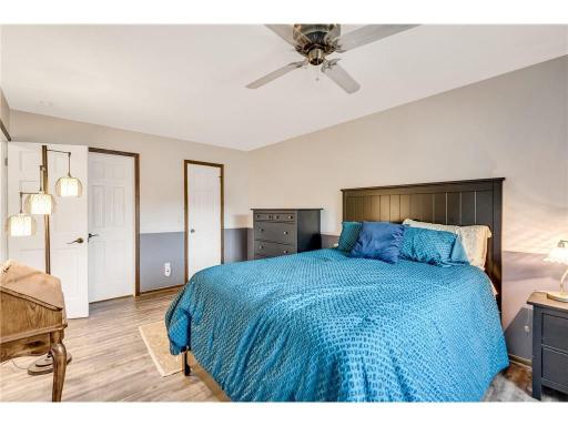 Oversized Primary Bedroom with walk-in closet! A generous room that will accommodate a king-sized bed, nightstands, and a dresser. Perfect flex space for an at-home office too.