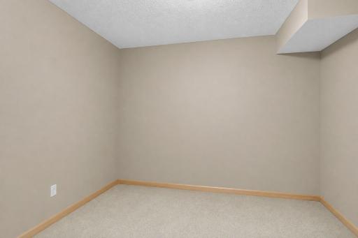 Lower level flex room (currently used as a storge room and virtually removed personal items)