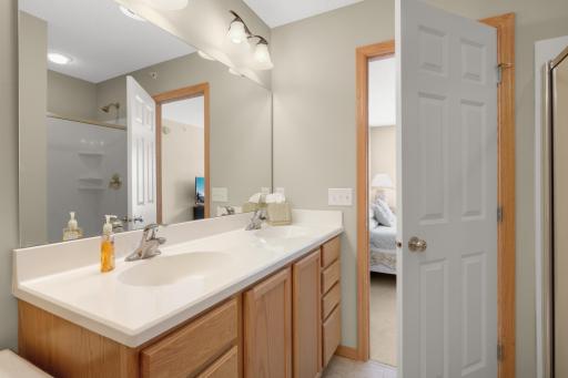 Private primary bathroom