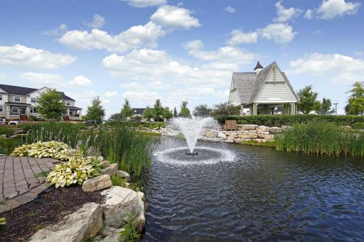 Enjoy the Victor Gardens amenities