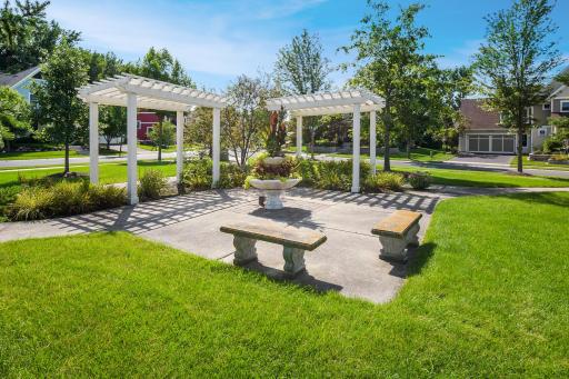 Enjoy the Victor Gardens amenities