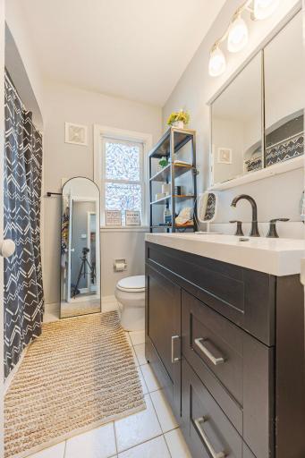 updated full bathroom