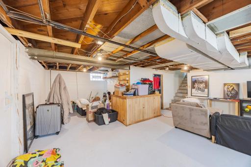 unfinished basement potential