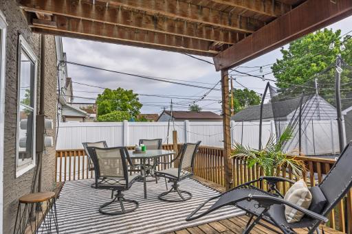 lower level back deck