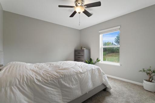 Basement bedroom