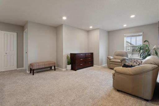 Upper level loft area