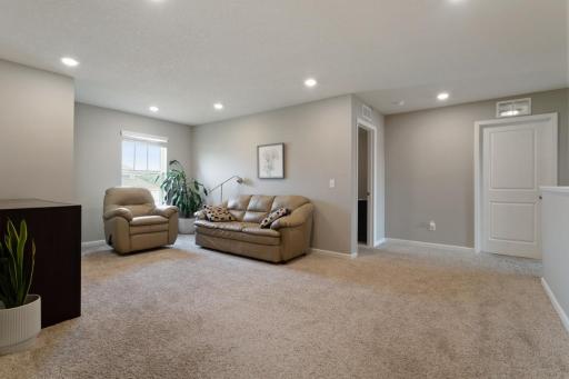 Upper level loft area