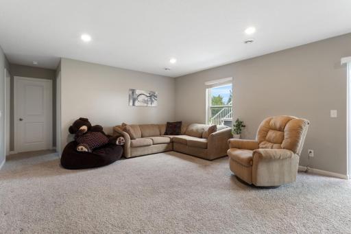 Basement family room