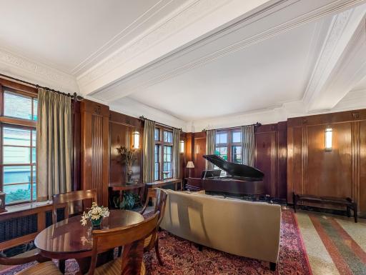 As well as a grand piano!