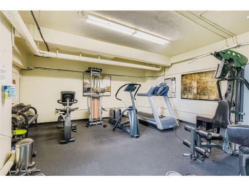 Fitness Center on lower level!