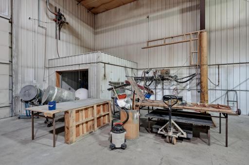 East Wing looking SE "Spray Foam Injection Area"