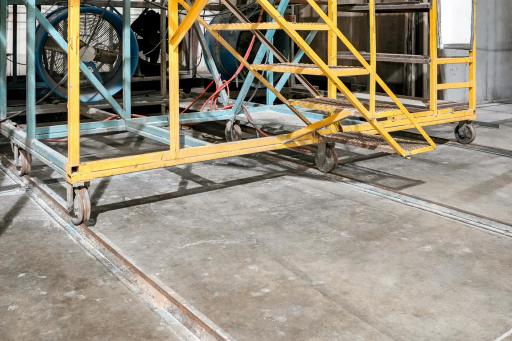 Left side Air driven Moving Mezzanine
