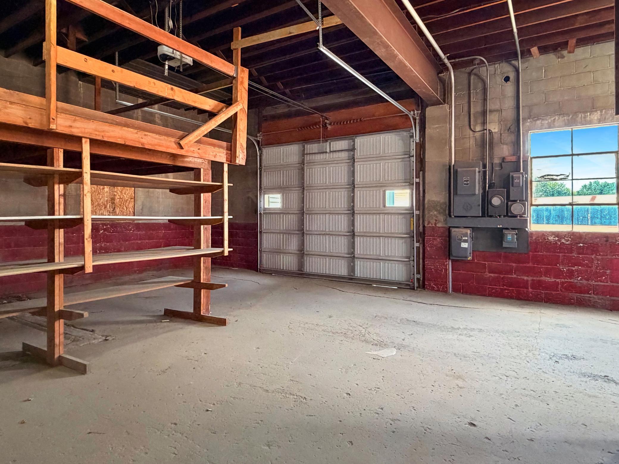 Garage area storage