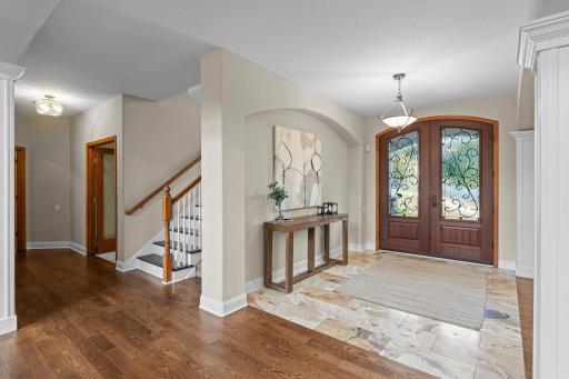 Seamless flow into the primary suite and main level.