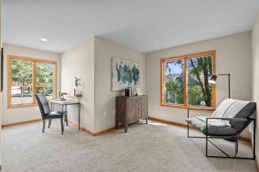 Cozy alcove great for a sitting area.