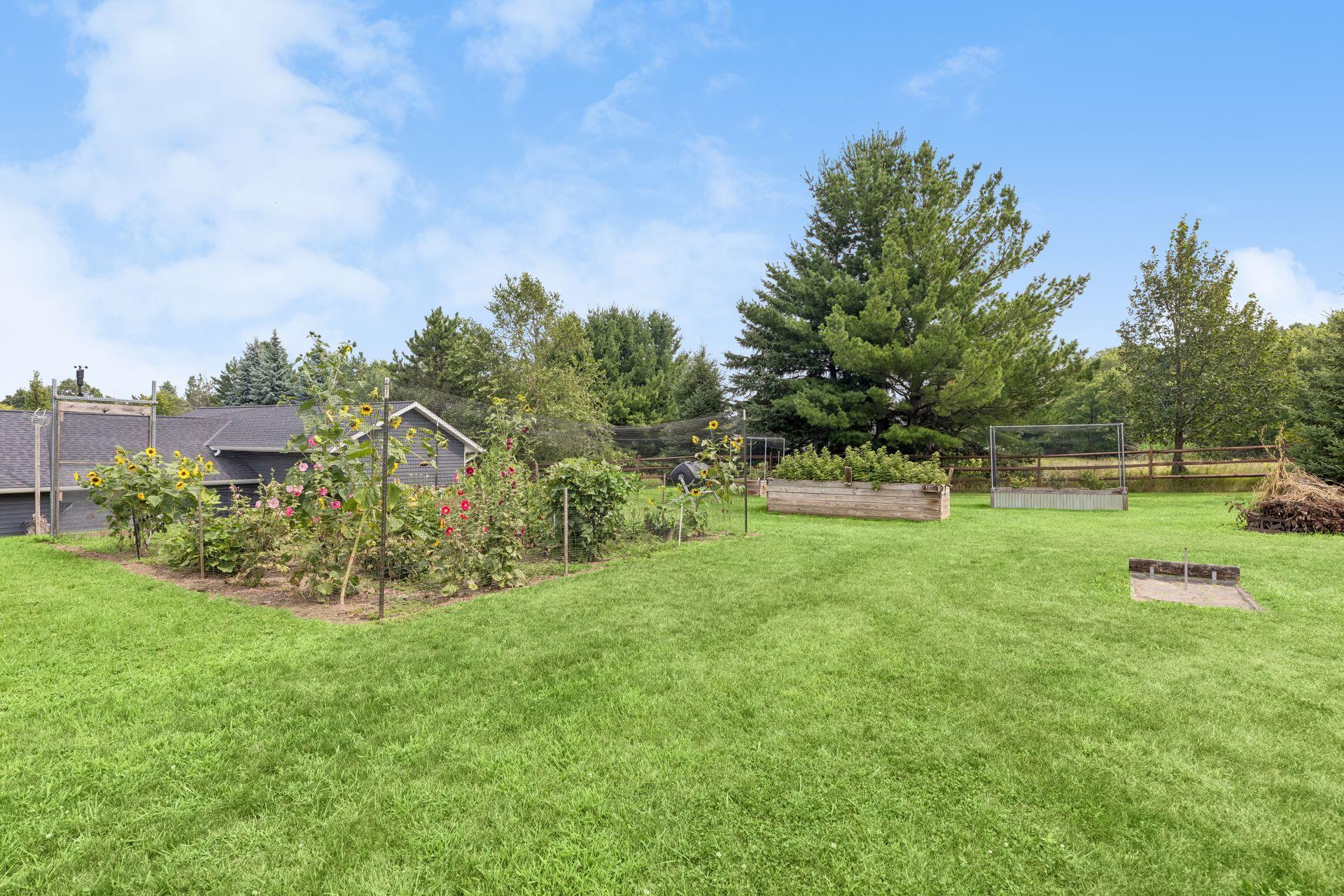Established garden spaces add beauty and character to the property, with plenty of opportunity to make them your own!