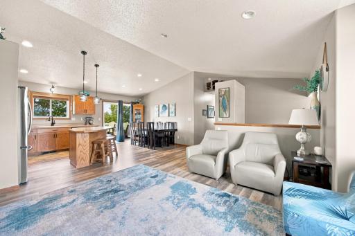 Living Room / Kitchen / Dining Area