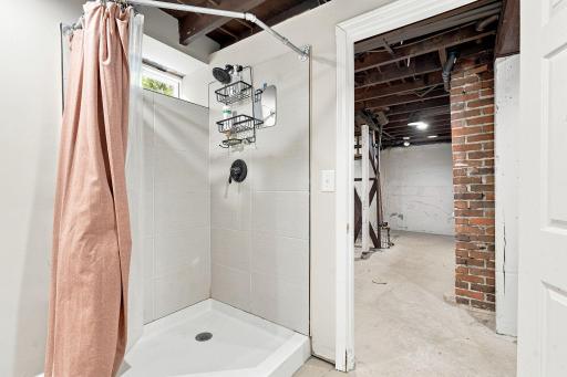 Basement Shower